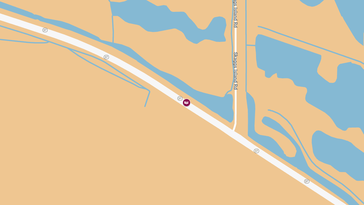 Car Accident on State Route 37 Near Skaggs Island Rd