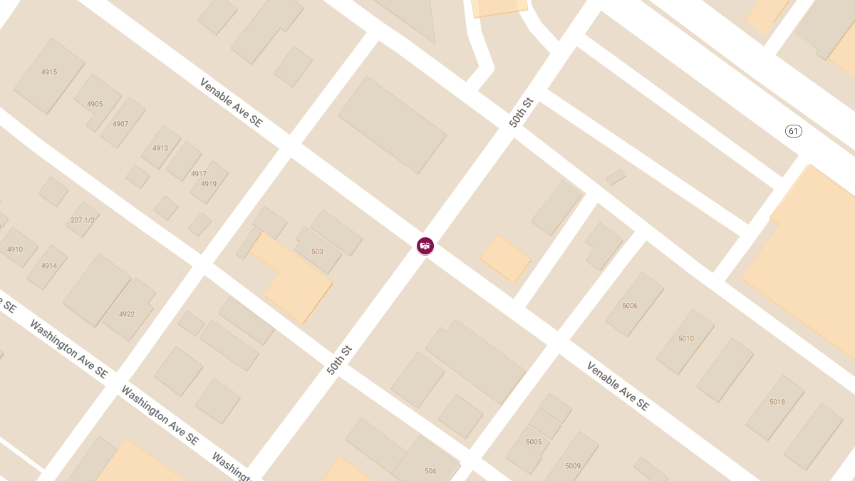 Car Accident with Injuries at 50th St SE & Venable Ave SE