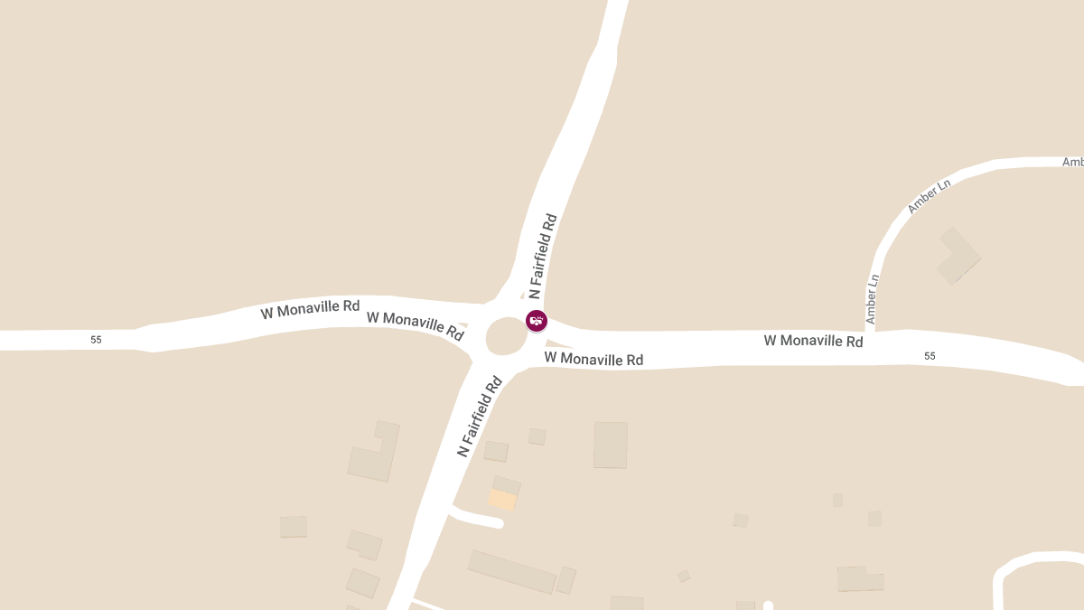 Car Accident with Injuries at Fairfield Rd & Monaville Rd