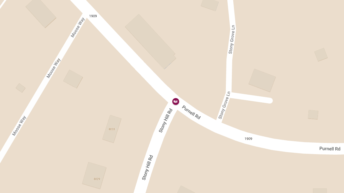 Car Accident with Injuries at Stony Hill Rd & Purnell Rd