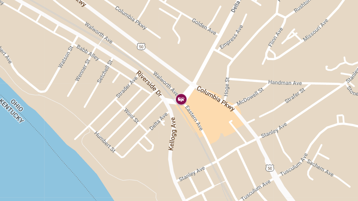 Car Accident with Injuries on Columbia Pkwy & Eastern Ave