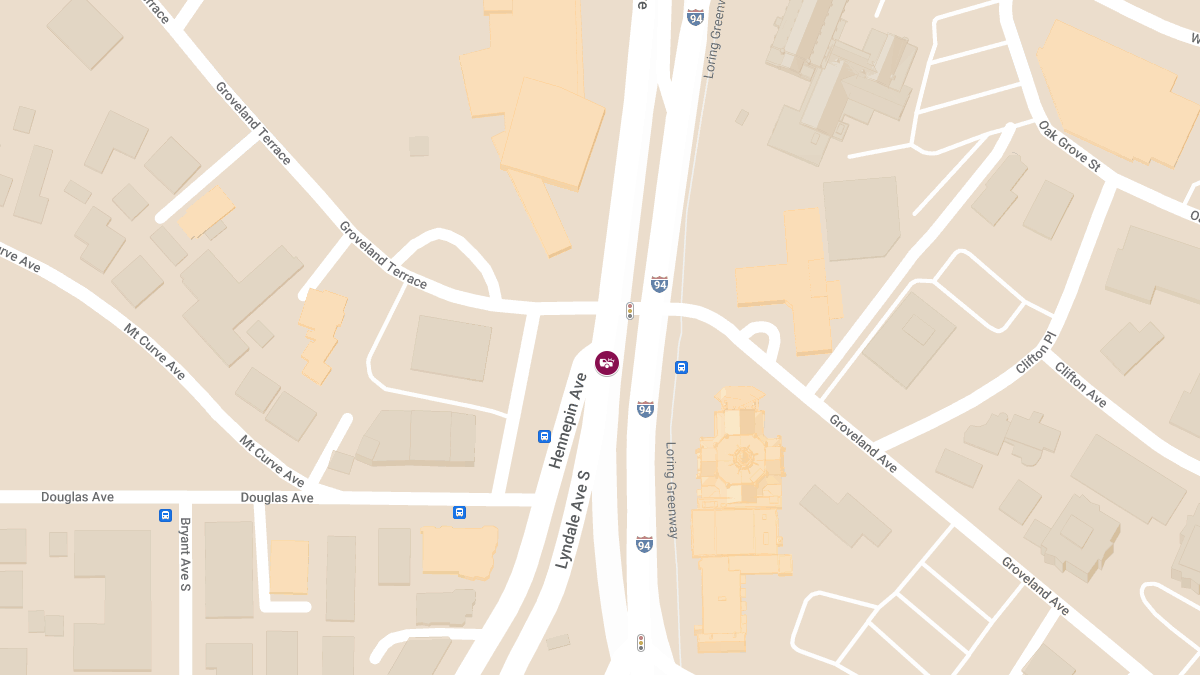 Car Accident with Injuries on I-94 E at Hennepin Ave