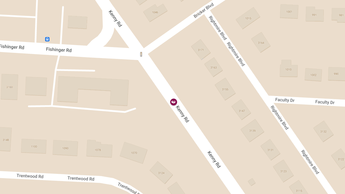 Car Collision With Injuries at Morehouse Medical Plaza on Kenny Rd