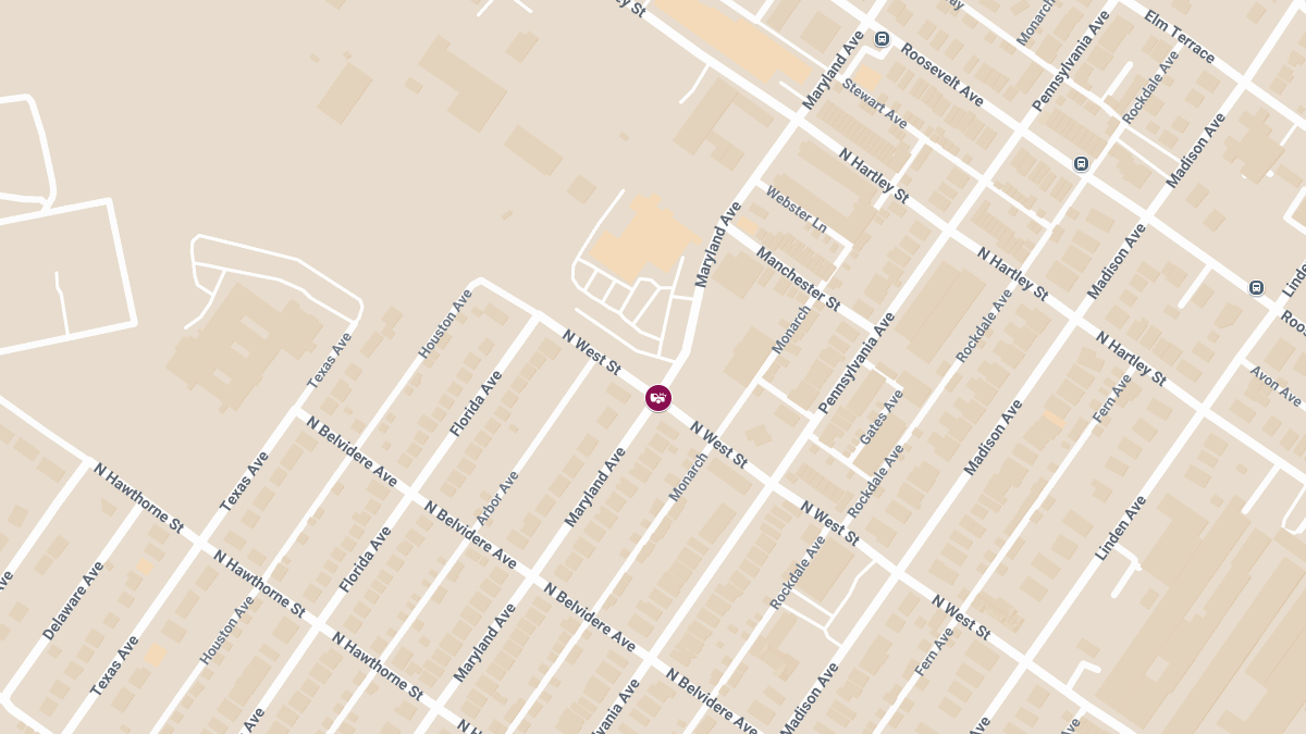 Car Collision With Injuries at N West St and Maryland Ave