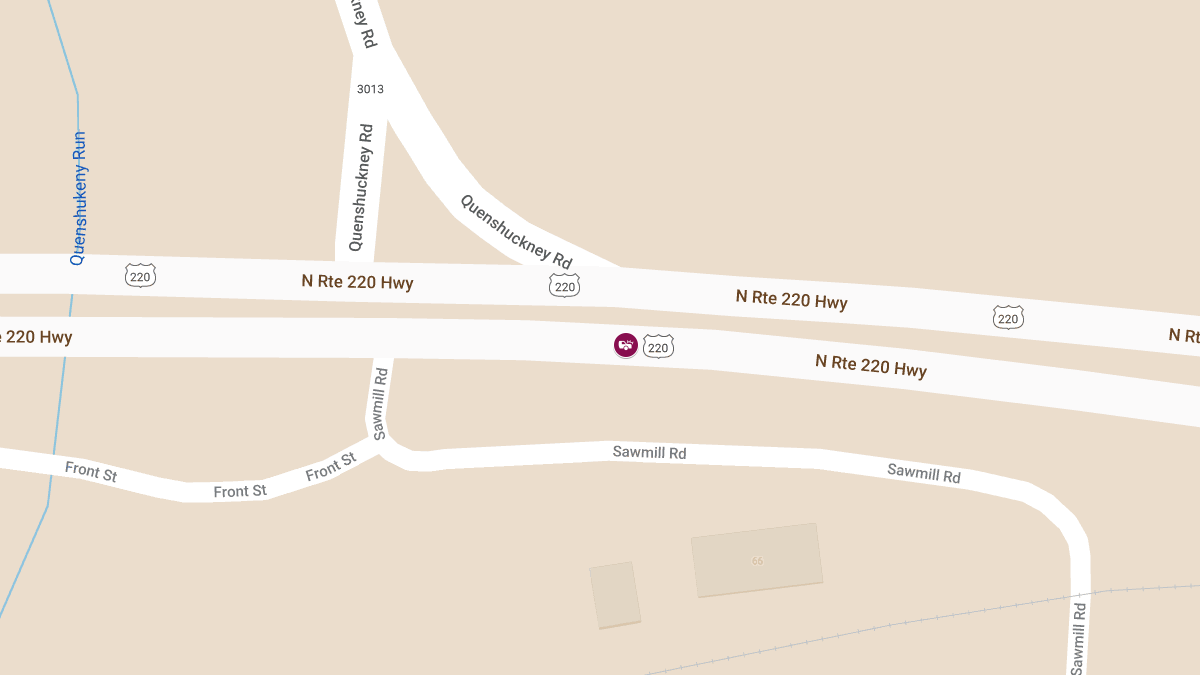 Car Collision with Injuries Reported on N Rte 220
