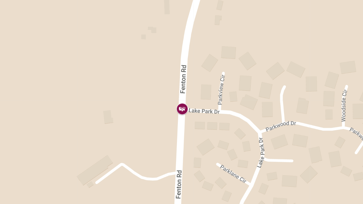 Car Collision with Injuries at Fenton Rd & Lake Park Dr