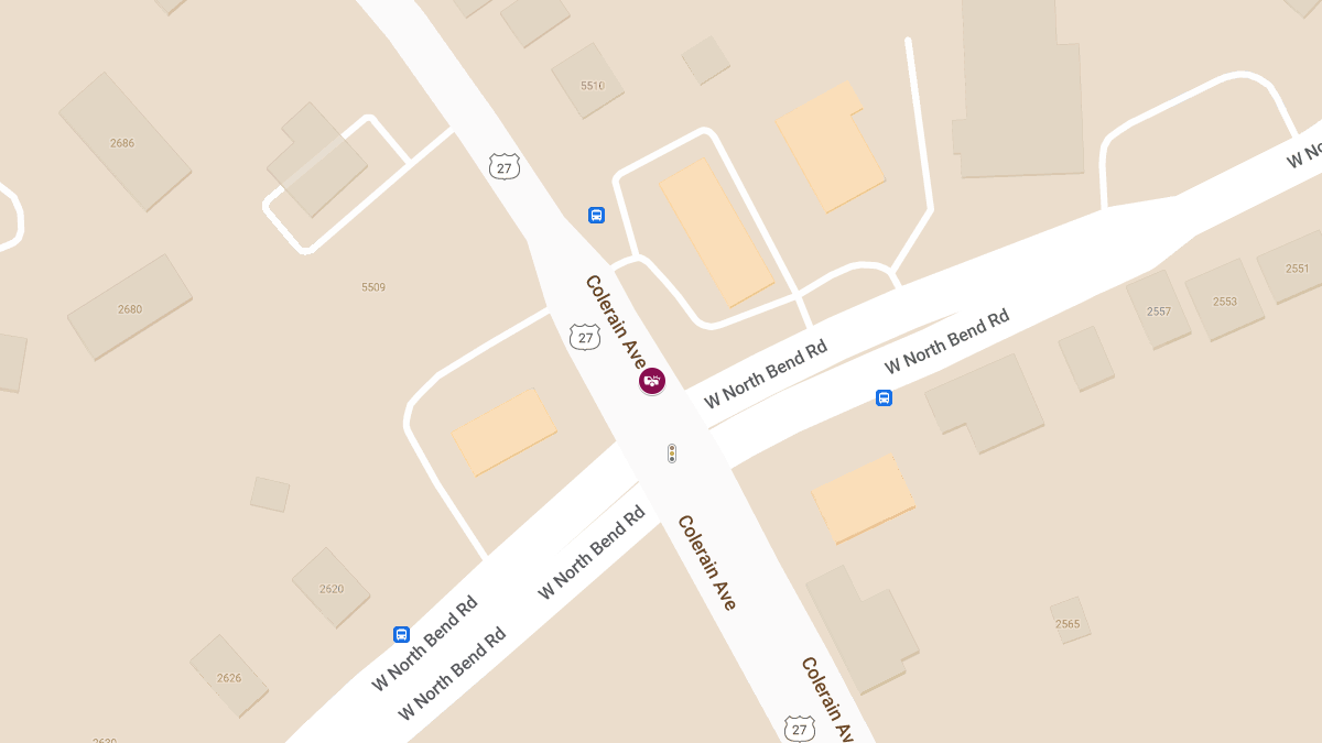 Car Crash With Injuries Near Taco Bell on Colerain Ave