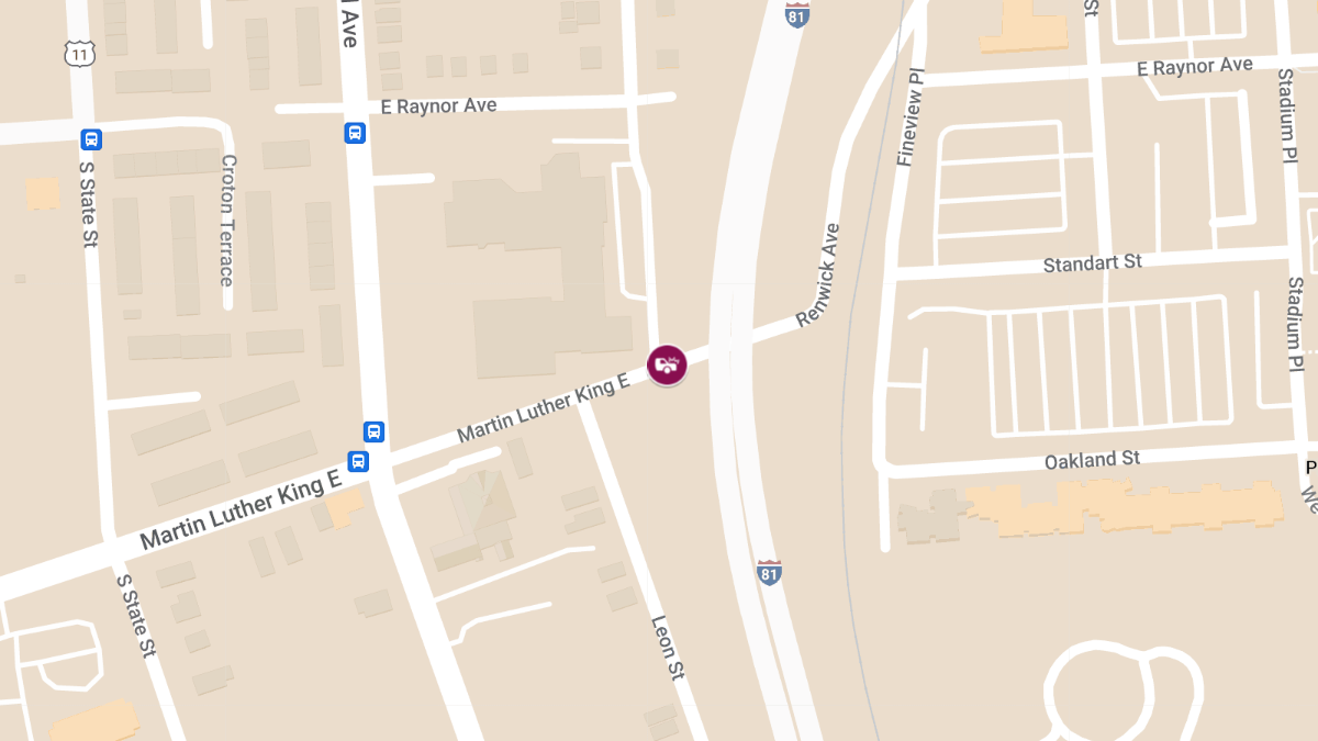 Car Crash With Injuries Reported at Martin Luther King E & NYSW Bridge