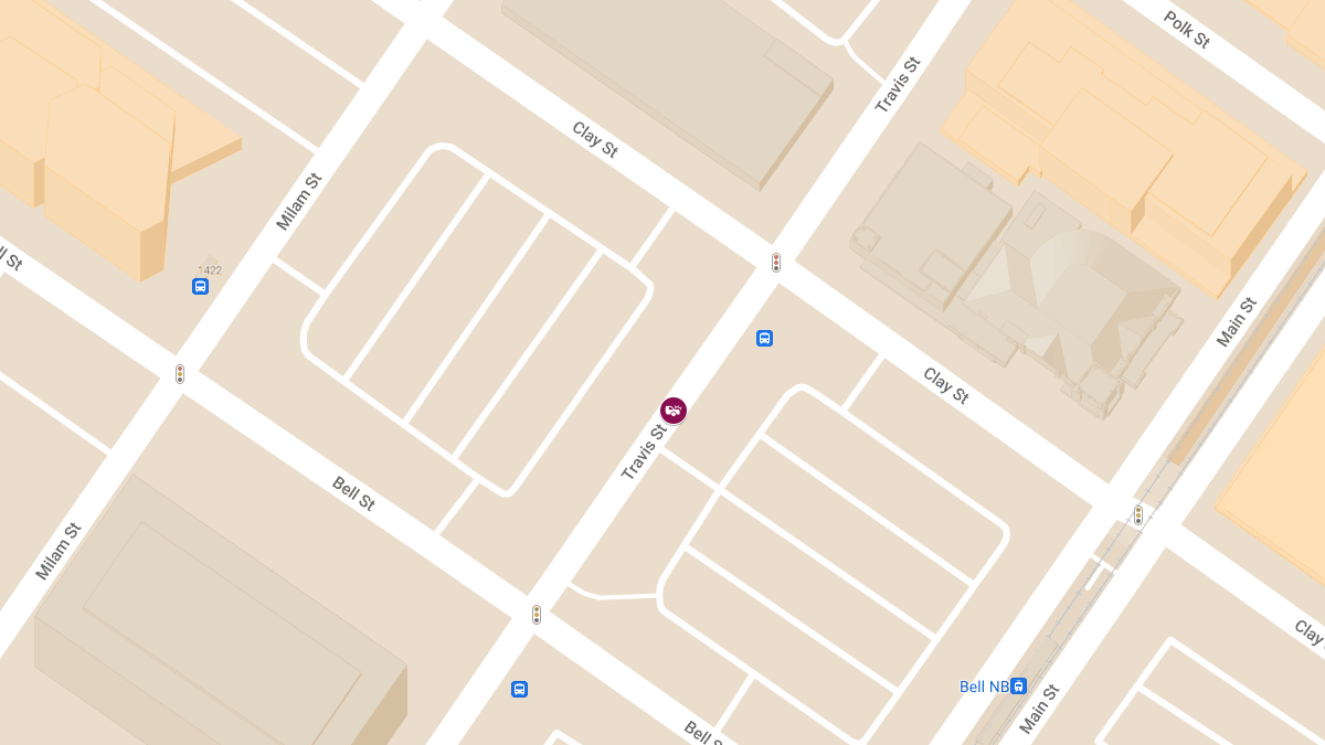 Car Crash With Injuries at 1399 Travis St