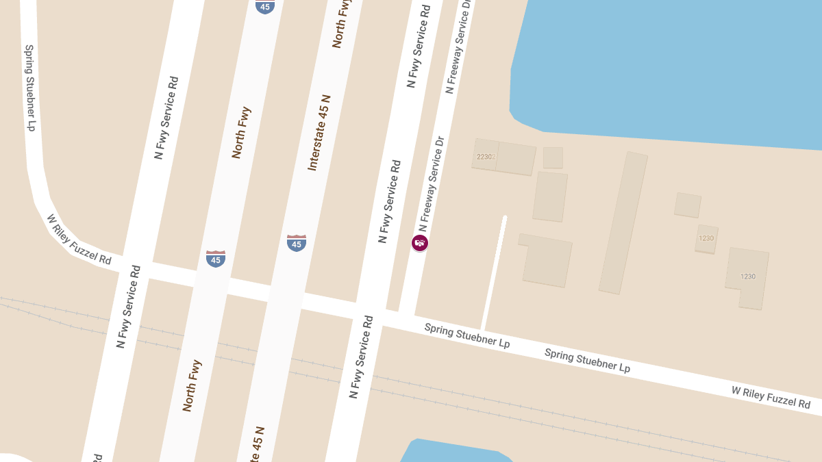 Car Crash With Injuries at 2898 N Freeway Service Dr