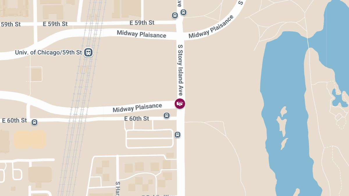 Car Crash With Injuries at 6000 S Stony Island Ave