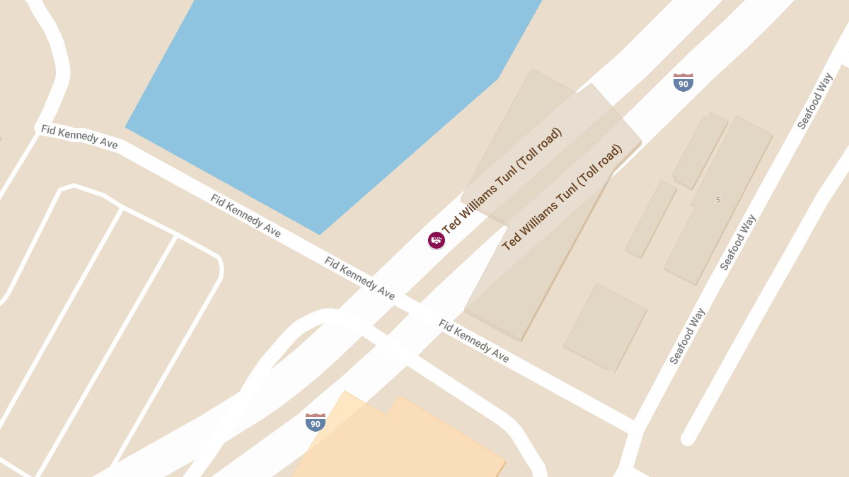Car Crash With Injuries at I-90 E & Ted Williams Tunnel