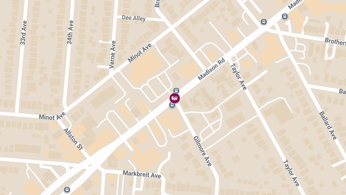 Car Crash With Injuries at Madison Rd & Gilmore Ave