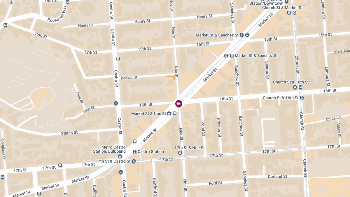 Car Crash With Injuries at Market St & Noe St