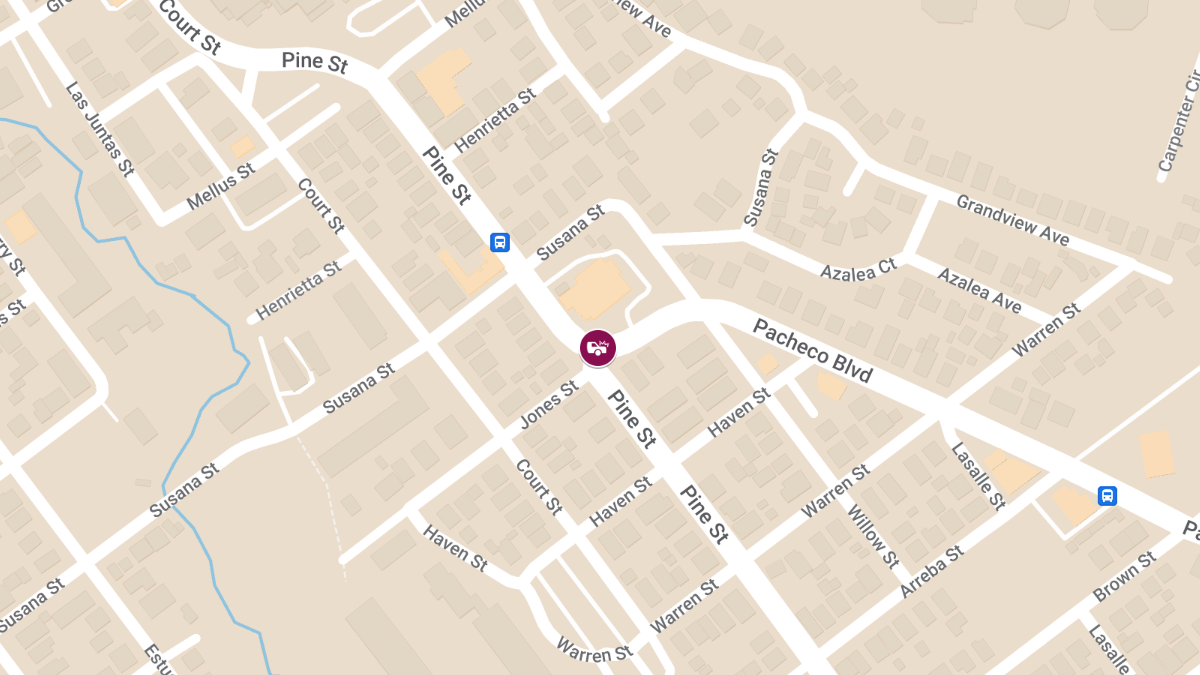 Car Crash With Injuries at Pine St & Jones St