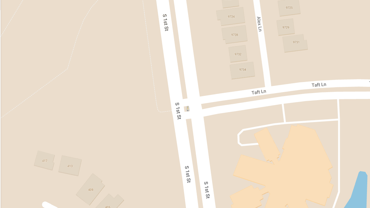 Car Crash With Injuries at S 1st St & Taft Ln