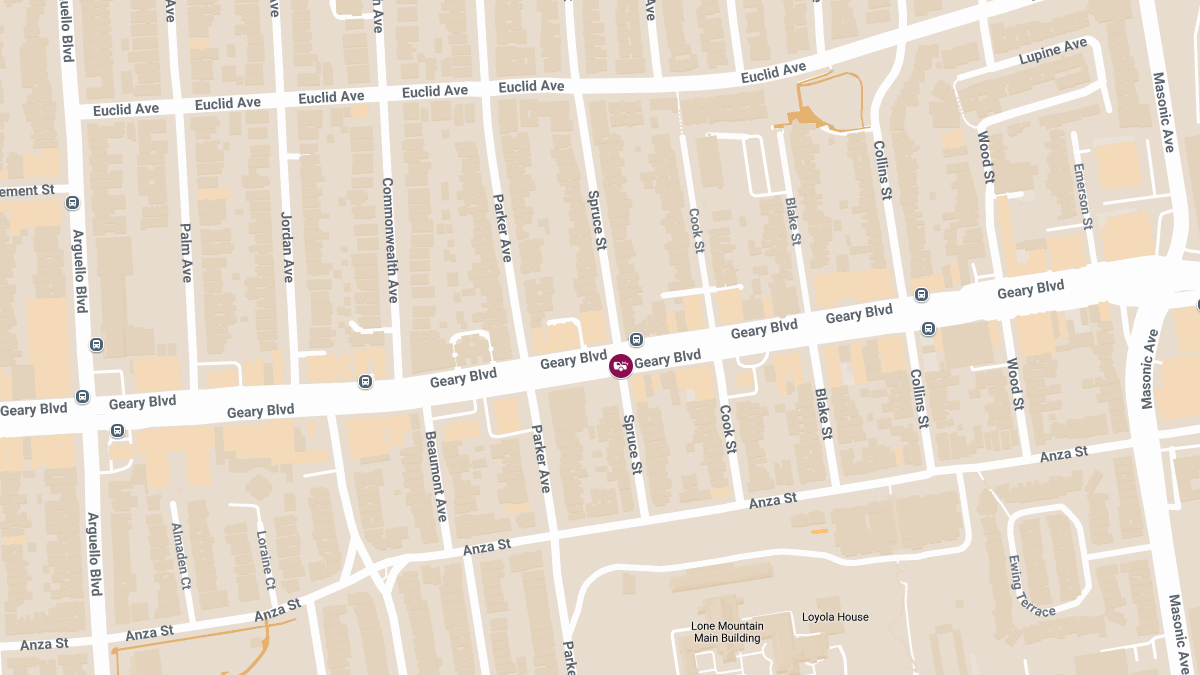 Car Crash With Injuries at Spruce St & Geary Blvd