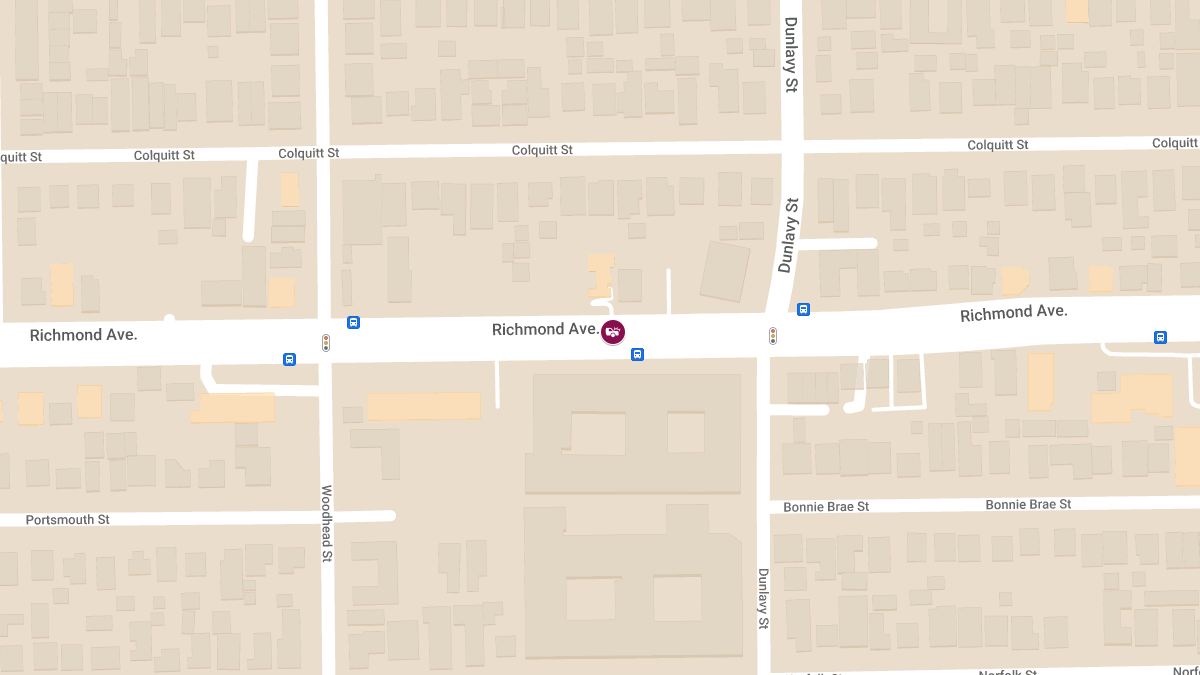 Car Crash With Injuries on 1700 Richmond Ave