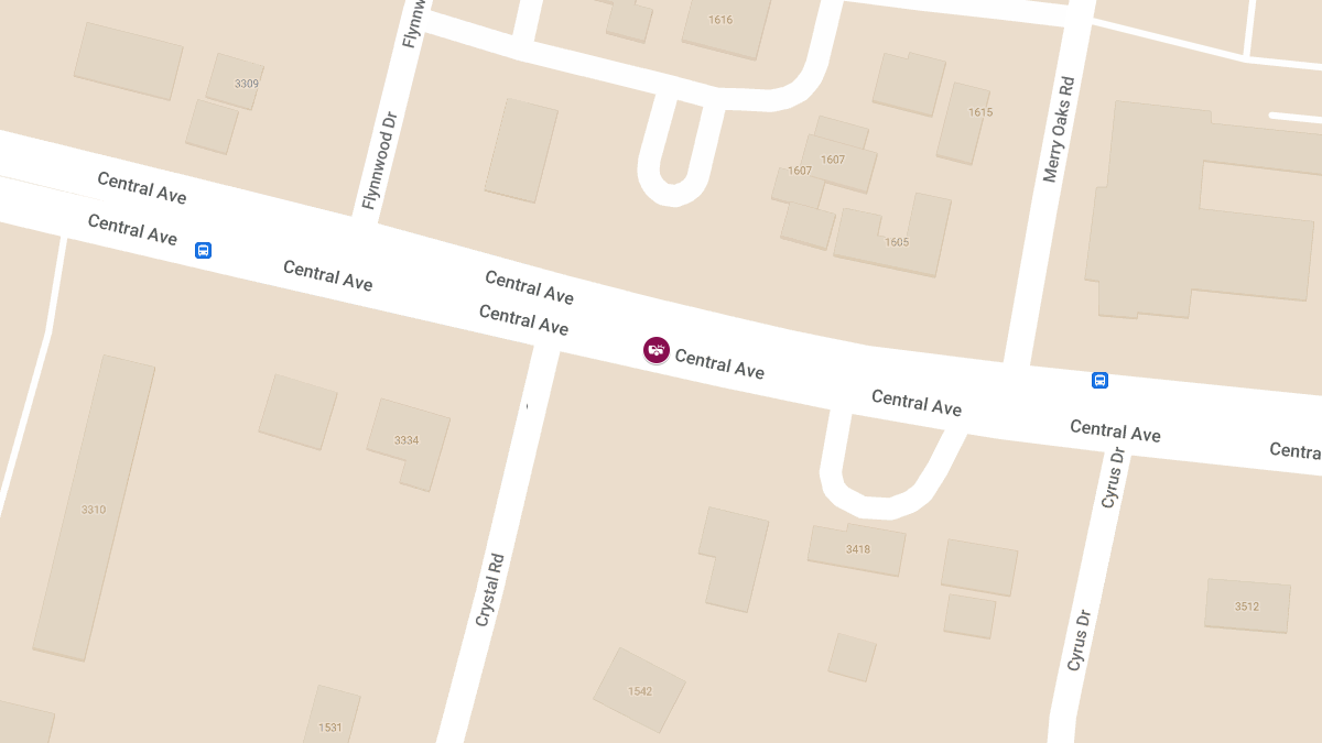 Car Crash With Injuries on Central Ave