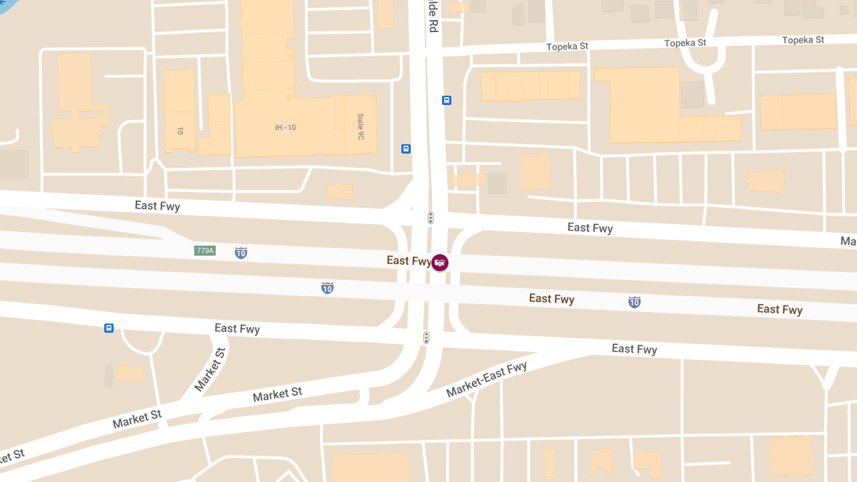 Car Crash With Injuries on Interstate 10 E & Uvalde Rd