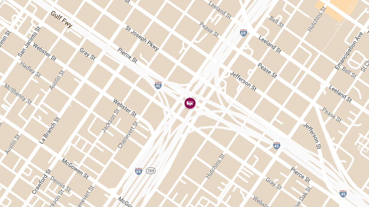 Car Crash With Injuries on Interstate 45 S at I-69 S