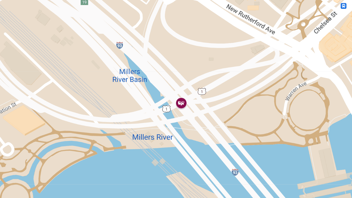 Car Crash With Injuries on Interstate 93 S & US-1 S