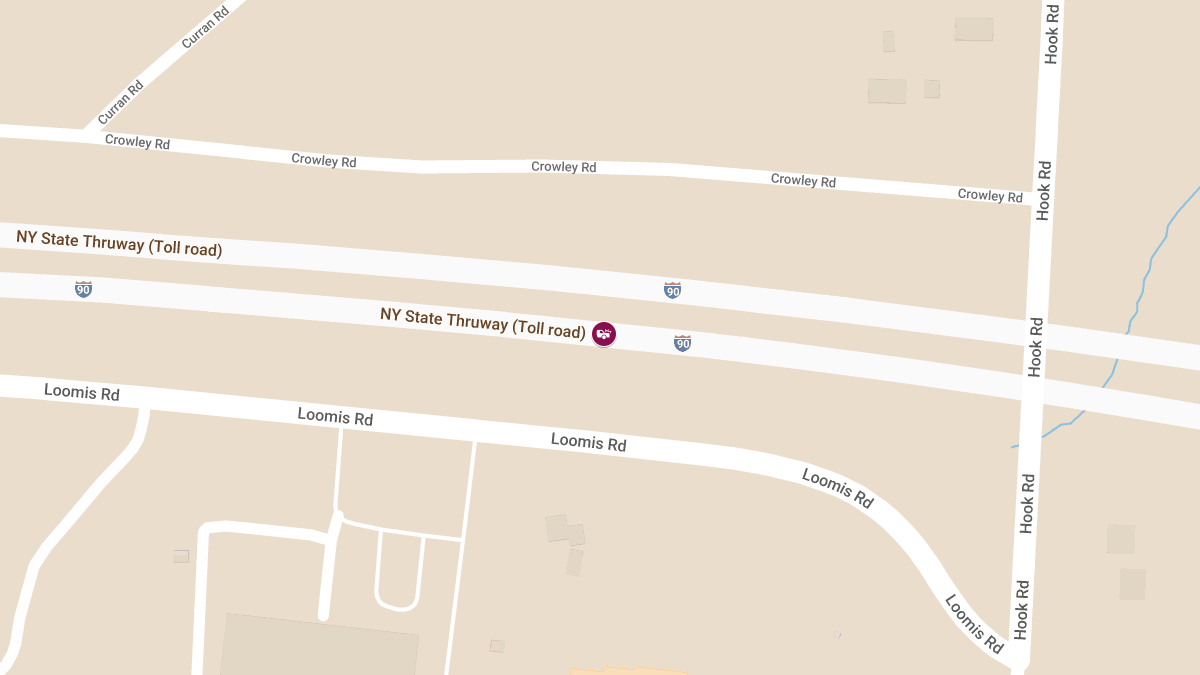 Car Crash With Injuries on NYS Thruway Near Mile Marker 97.1