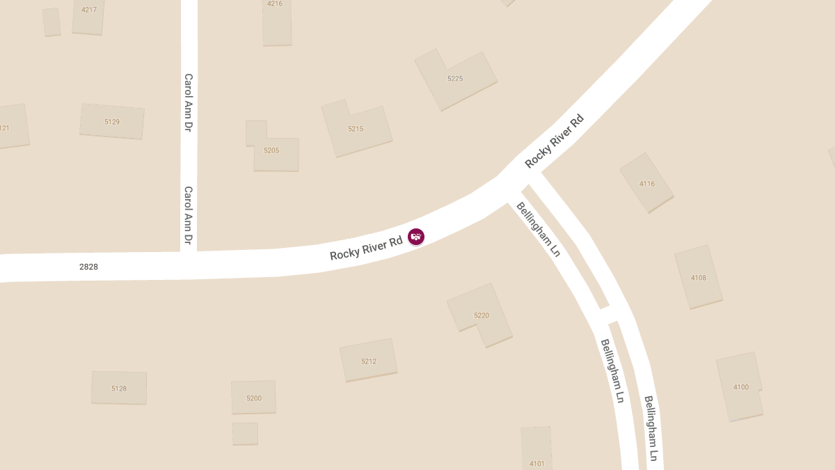 Car Crash With Injuries on Rocky River Rd 