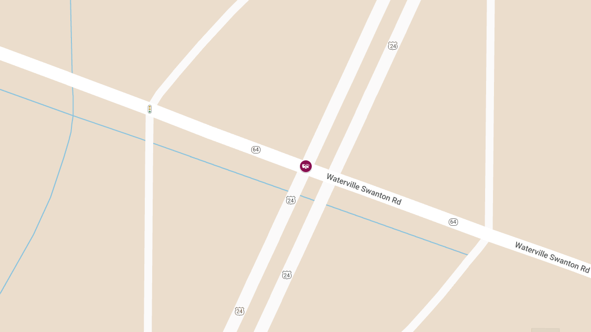 Car Crash With Injuries on US-24 E at Waterville Swanton Rd