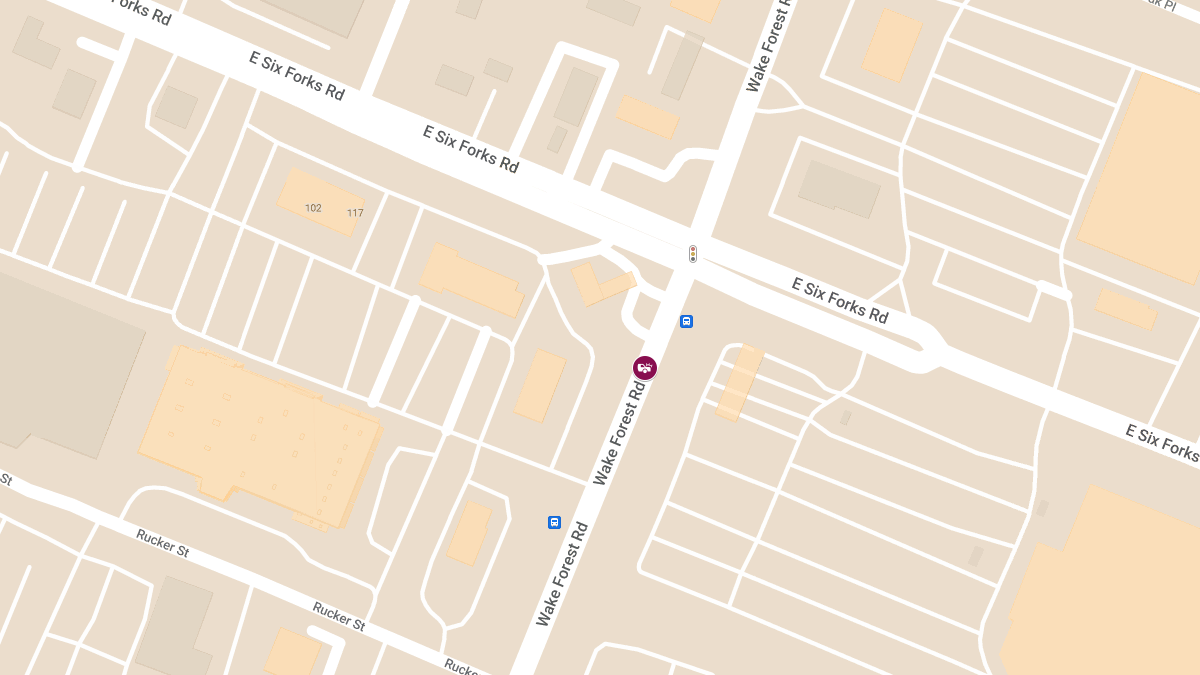 Car Crash With Injuries on Wake Forest Rd