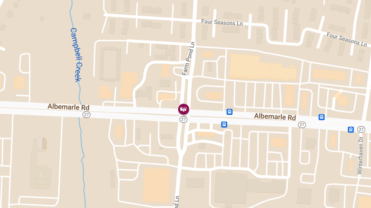 Car Crash at Albemarle Rd & Farm Pond Ln Causes Injuries