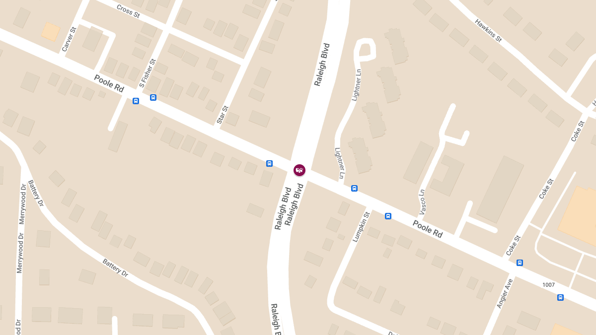 Car Crash at Poole Rd & S Raleigh Blvd Causes Injuries