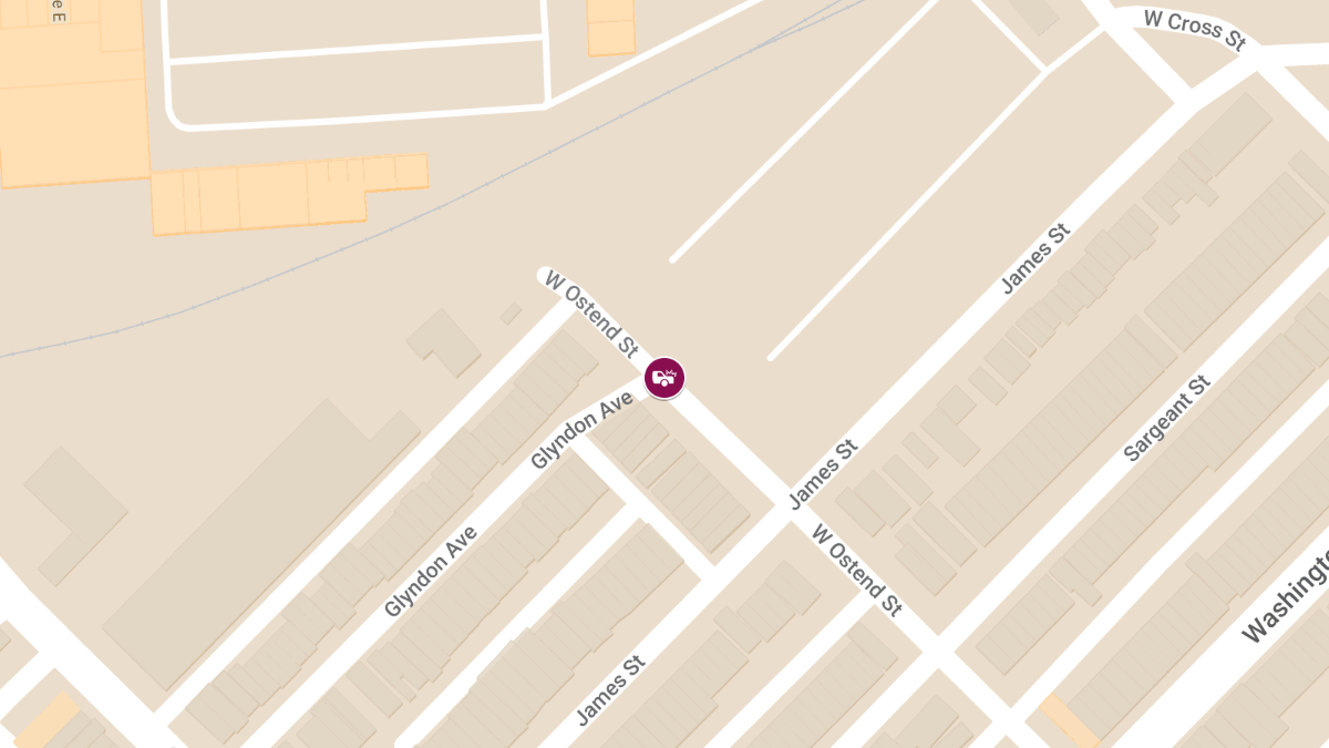 Car Crash with Injuries at 1421 W Ostend St