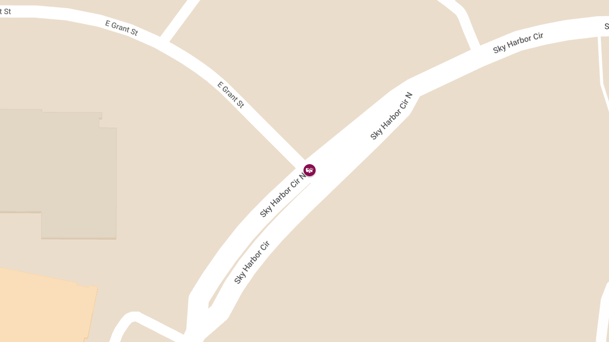 Car Crash with Injuries at E Grant St & E Sky Harbor Cir N