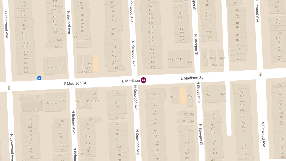Car Crash with Injuries at N Kenwood Ave & E Madison St