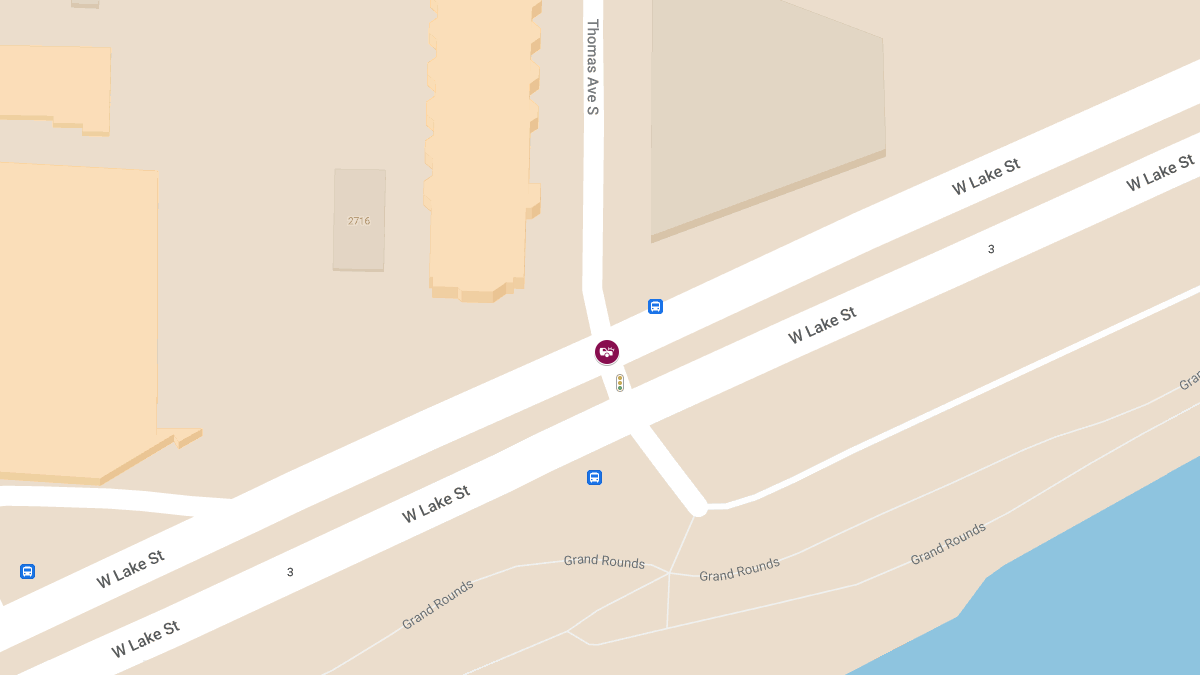 Car Crash with Injuries at Thomas Ave S & W Lake St
