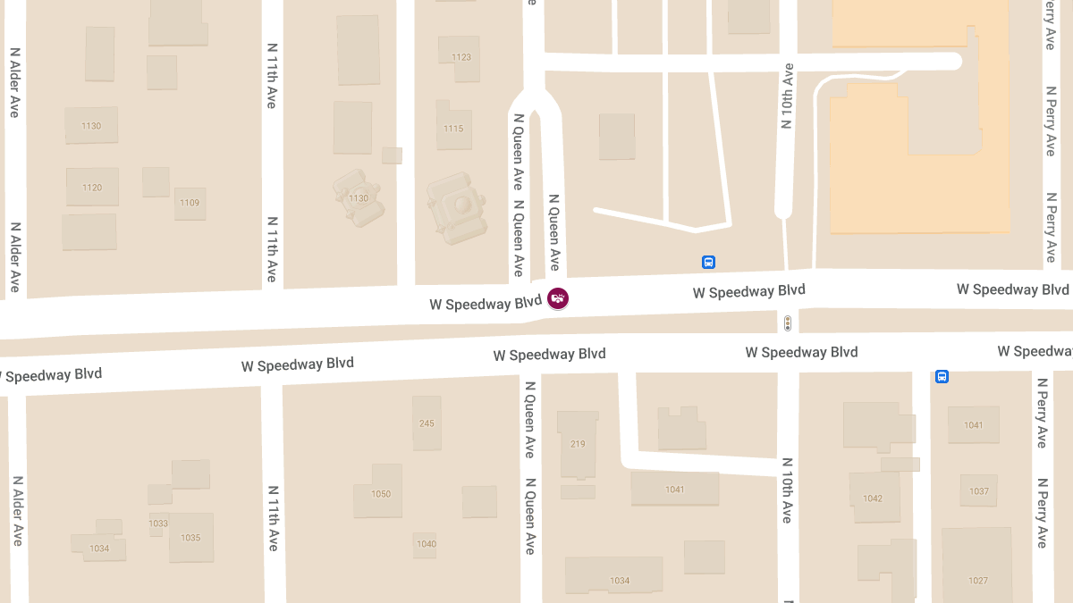Car Crash with Injuries at W Speedway Blvd & N Queen Ave