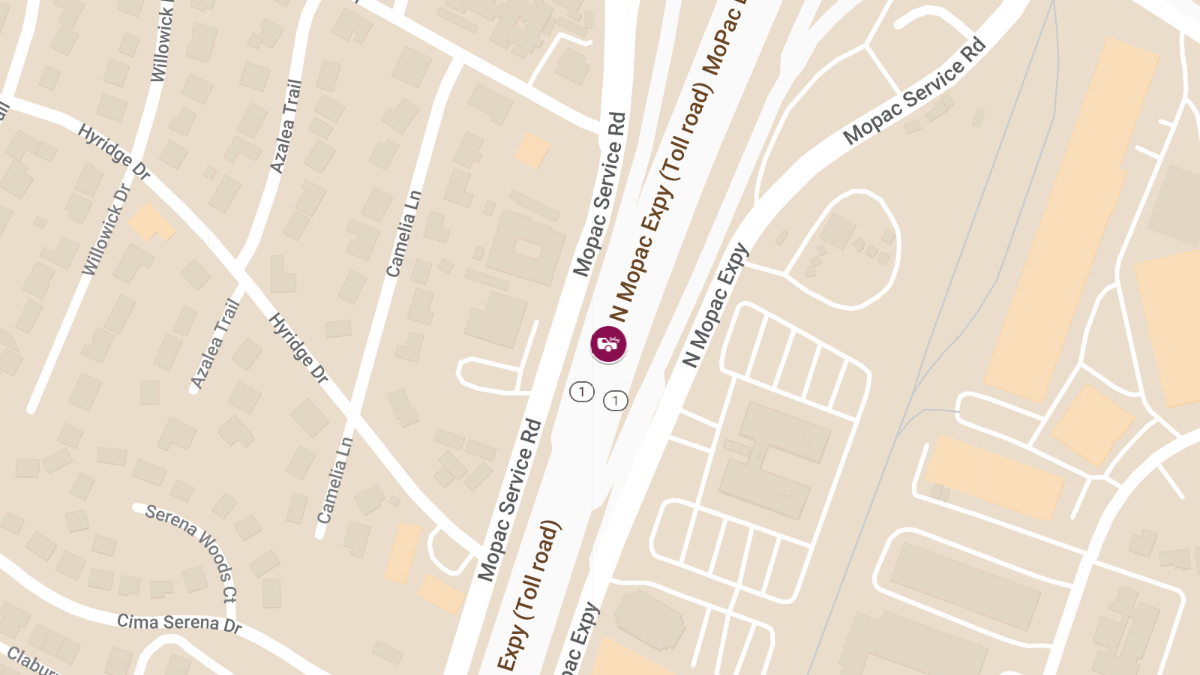 Car Crash with Injuries on N Mopac Expy SB