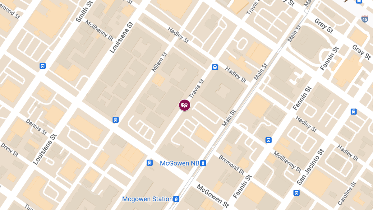 Car Crash with Injuries on Travis St