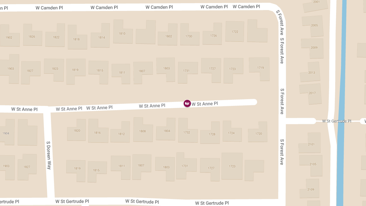 Car Crash with Injuries on W St Anne Pl in Bristol-Warner Neighborhood