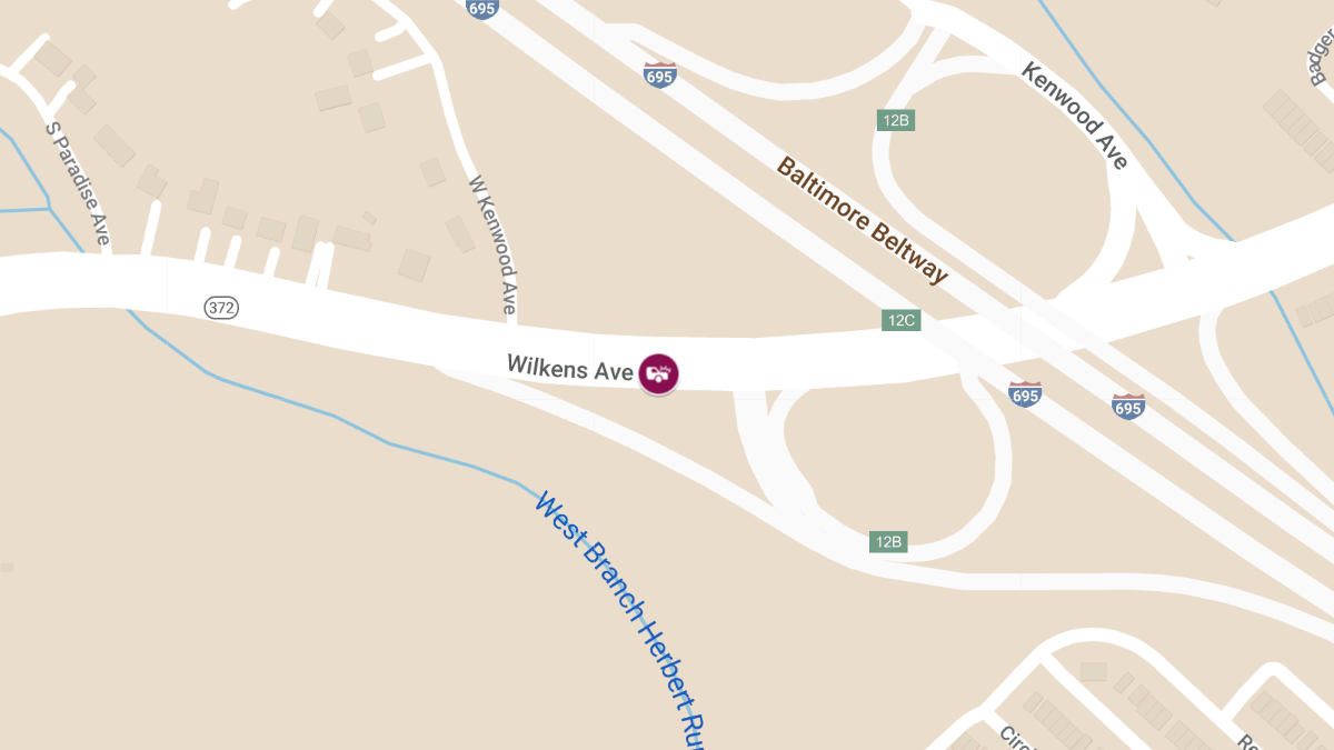 Car Crash with Injuries on Wilkens Ave