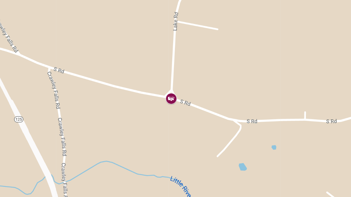 Car Goes Off Road on South Rd Near 185, Injuries Reported