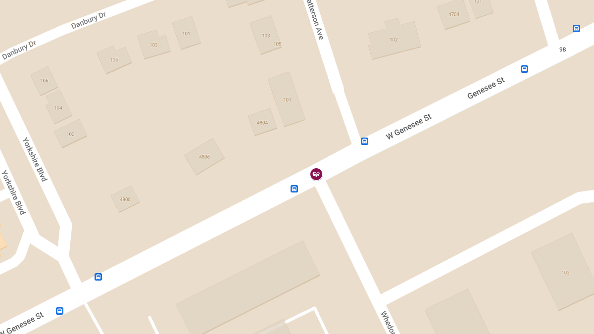 Collision Causes Injury at W Genesee St & Whedon Rd