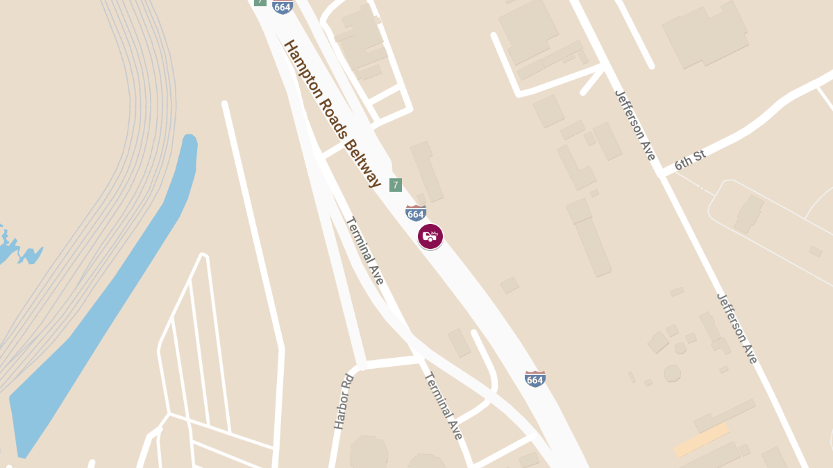Collision Causes Injury on I-664S Near I-64 Interchange