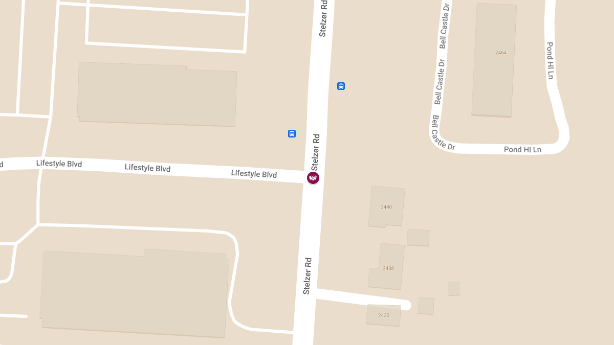 Collision Reported at Stelzer Rd & Lifestyle Blvd Causes Injury 
