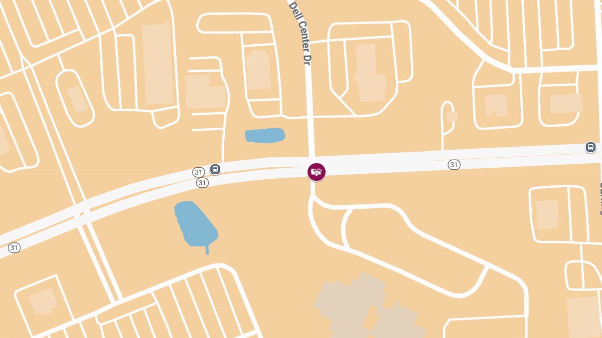 Collision Reported on Route 31 at Dell Ctr Dr