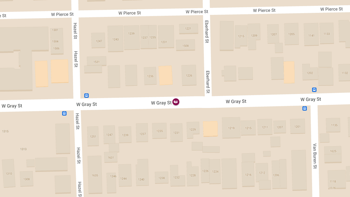 Collision With Injuries Reported at 1401 W Gray St