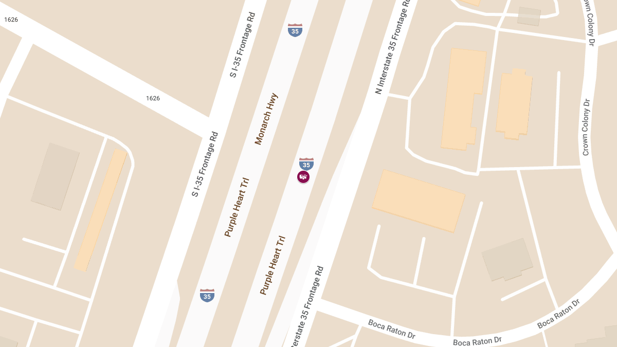 Collision With Injuries at 11031 S IH 35 SVRD NB