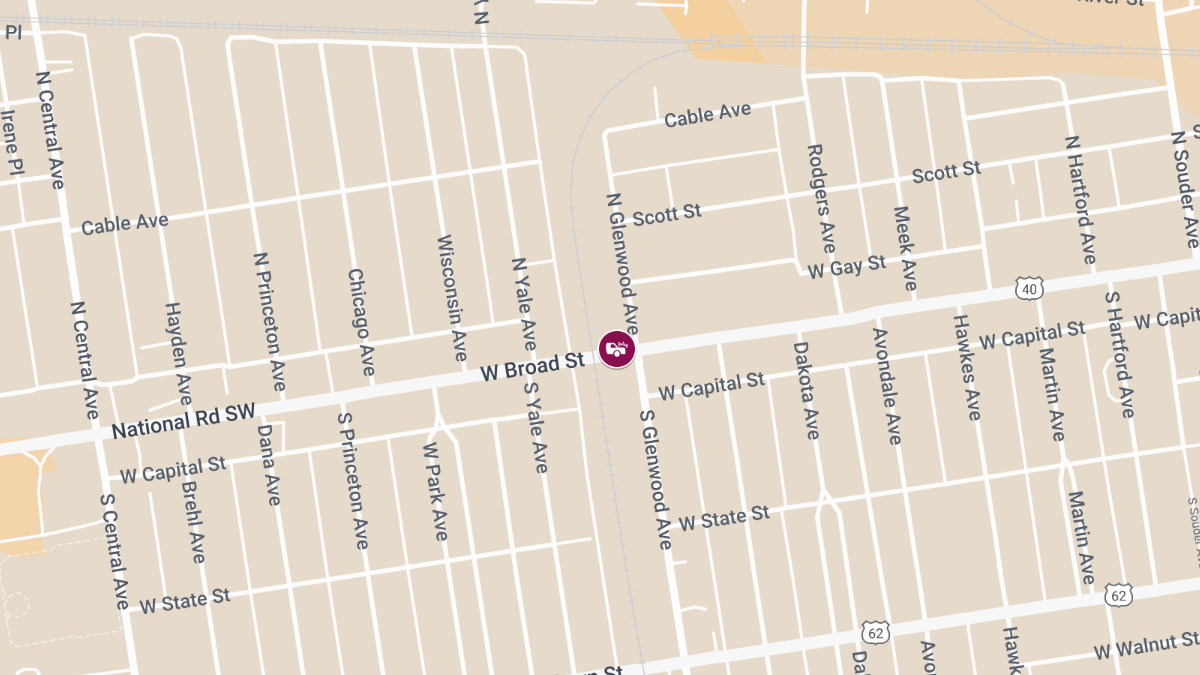 Collision With Injuries at 1170 W Broad St