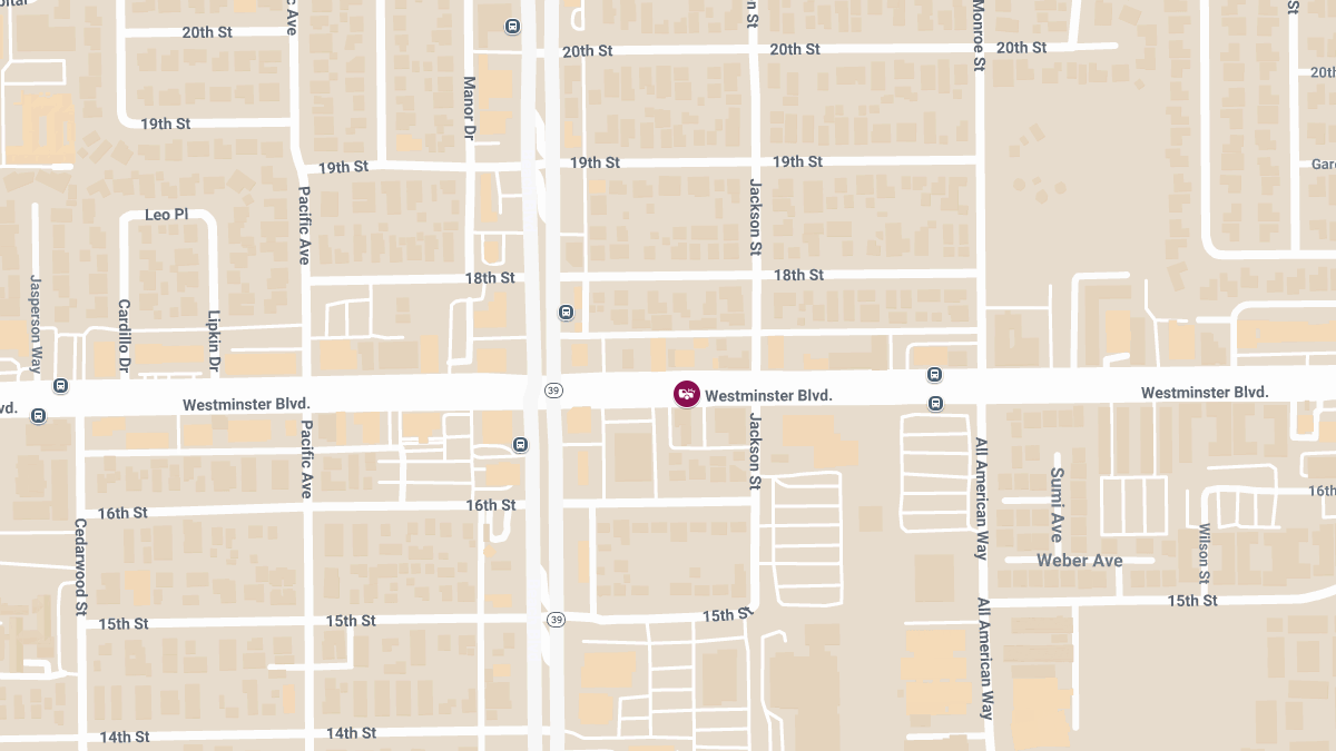 Collision With Injuries at 14277 Beach Blvd